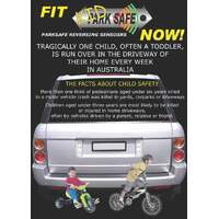 PARKSAFE 4 Rear Parking Sensors & AV Camera Input