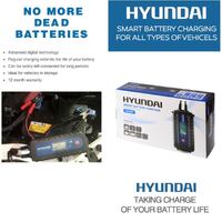 Hyundai Smart Recovery Mode Battery Charger 12V 8Amp