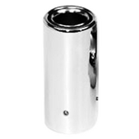 Chrome Exhaust Tip fits 40-49mm pipes*
