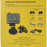 PARKSAFE Heavy Duty TPMS 6 Tyre Monitoring System