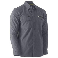 Flx & Move Utility Work Shirt Stone Size XS