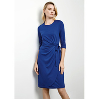 Ladies Paris Dress French Blue 2XL