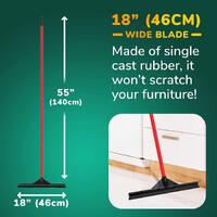 Tyroler BrightTools Floor Squeegee 46 Cm 100% Natural Rubber Blade Heavy Duty