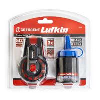 Lufkin 50' Compact Reel Blue Chalk 1.5oz CL50