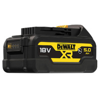 DeWalt 18V XR 5.0Ah Battery Pack - Grease Resistant DCB184G-XJ