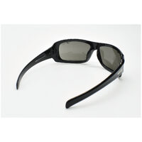 Eyres by Shamir HOTROD Sapphire Black Frame Grey FS Lens Safety Glasses