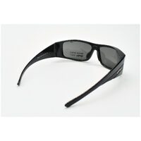 Eyres by Shamir INDULGE Shiny Black Frame Grey Lens Safety Glasses