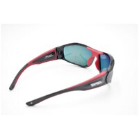 Eyres by Shamir ICEBERG Aluminum Black Frame Polarised Grey Red Revo Water Repellent Safety Glasses