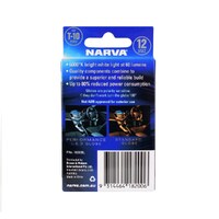 Narva 18200BL 12V T10 Wedge LED Globes 6000K, Twin Pack