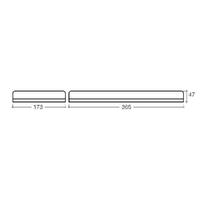 Narva Aeromax Mini Led Light Bar Box Emergency Flashing Rotating Beacon 85014A