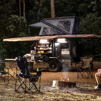 Hardkorr Hard Shell Roof Top Tent Dual Lift, Queen Bed