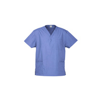 Unisex Classic Scrubs Top Pewter XSmall