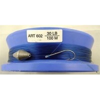 6 Inch Hand Caster Pre Rigged with 100m of 30lb Mono Fishing Line