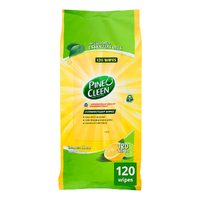 480pc Pine O Cleen Lemon Lime Disinfectant Wipes