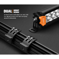 Lightfox 22inch Rigel Osram Laser LED Light Bar Dual Rows Combo Driving Lamp