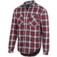 Form Work Wear Quilted Flannel Shirt Size Small Colour Red