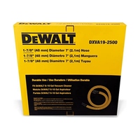 DeWalt Exd 48mm x 2.1m Vacuum Durable Hose DXVA19-2600A