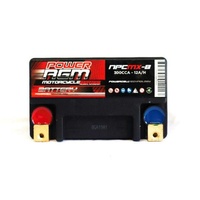 Power AGM 12V 12AH 300CCAs Motorcycle Battery