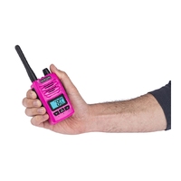 Oricom DTXTP600 Pink 5 Watt IP67 Waterproof Handheld UHF CB Radio Trade Pack