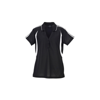 Ladies Flash Polo Royal/Gold 8