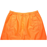 WORKIT Hi-Vis Wet Weather 2 Tone Taped Rain Pants Orange/Navy 2XL