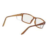 Twister safety glasses rs242Blue Frame/Clear Lens