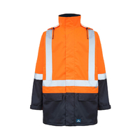 Rainbird Workwear Adults Assist Jacket XS Fluoro Orange/Navy