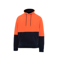 Rainbird Workwear Chappell Pullover Small Fluoro Orange/Navy