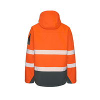 Rainbird Workwear Jones Softshell Coat XS Fluoro Orange/Charcoal