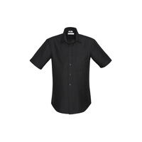 Mens Preston Short Sleeve Shirt White Small