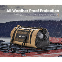 SAN HIMA Cargo Bag 70L Medium Stormproof Bag Water Resistant Outdoor Camping 4WD