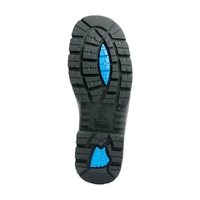 Steel Blue Argyle Zip Scuff Cap Safety Boot Size AU/UK 6.5 (US 7.5) Colour Black