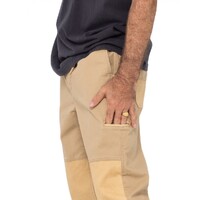 Heavy Lifts Elastic Cuffed Pant Colour Khaki Size 30