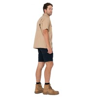 Heavy Lifts 17 Elastic Short Colour Navy Blue Size 30