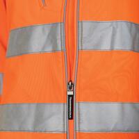 TRu Workwear Womens Softshell Full Zip Jacket with Reflective Tape TR-TJW1960T1