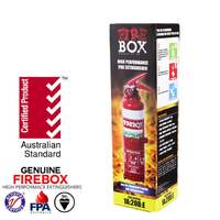 Firebox fire extinguisher abe professional dry chemical powder w/ bracket car boat 1kg