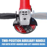 Topex heavy duty 900w 125mm 5" angle grinder w/ 50pcs 5" cutting discs