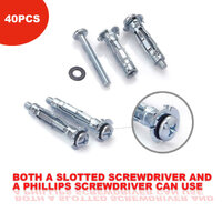 TOPEX 41 Pieces Hollow Wall Anchor Fixing Setting Tool Kit
