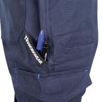 TRU Workwear Midweight Cotton Stretch Cargo Trousers with Biomotion Reflective Tape