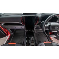 3D Kagu Rubber Mats for Ford Ranger Dual Cab (Next Gen) 2022+-Front & Rear