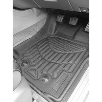 3D Maxtrac Rubber Mats ford Ranger Dual Cab PX PX2 PX3 2011-2022 Front & Rear