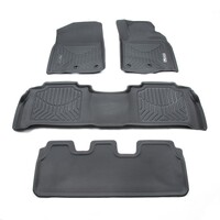 3D Maxtrac Rubber Mats for Lexus LX570 LX450d 2013-2021 3 Row set