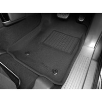 3D Kagu Rubber Mats for Toyota Prado 150 Series 2009-2012 3 Rows Colour Black