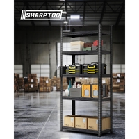 Sharptoo 3x1.5m Garage Shelving Shelves Warehouse Storage Rack Pallet Racking