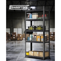 Sharptoo 2x1.8m Garage Shelving Shelves Warehouse Storage Rack Pallet Racking