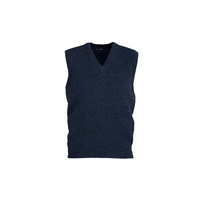 Mens Woolmix Vest Black XSmall