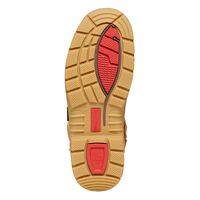 KingGee Mens Phoenix 6Z Side Zip Boot Size AU/UK 7 (US 8) Colour Wheat