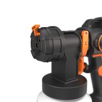 WORX NITRO 20V Brushless HVLP Paint Sprayer Kit with 2.0ah POWERSHARE Battery & Charger WX020.B