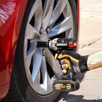 WORX 20V Cordless Brushless 3 Speed 300Nm Impact Wrench Skin (POWERSHARE Battery / Charger not incl.) - WX272.9