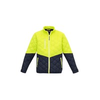 Syzmik Unisex Hexagonal Puffer Jacket Black XXS